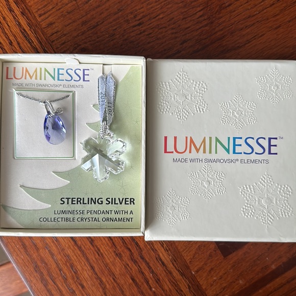2011 Luminess pendant and Swarovski ornament - Picture 2 of 3